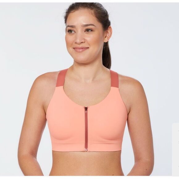 Duluth Trading high impact bonded meteor blue 24W sports bra - Picture 2 of 5